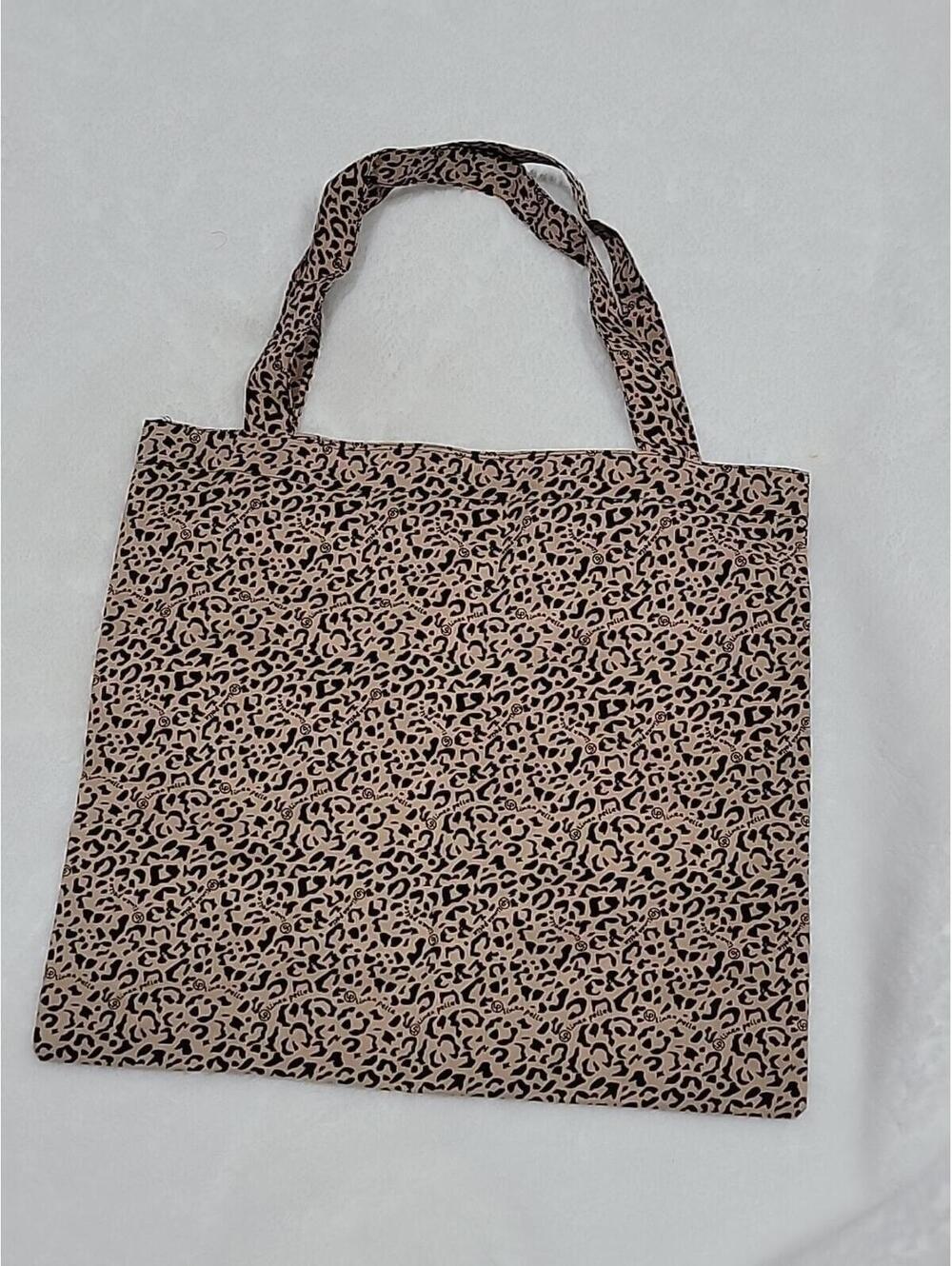 Linea Pelle Leopard Tote Bag Fabric  #W